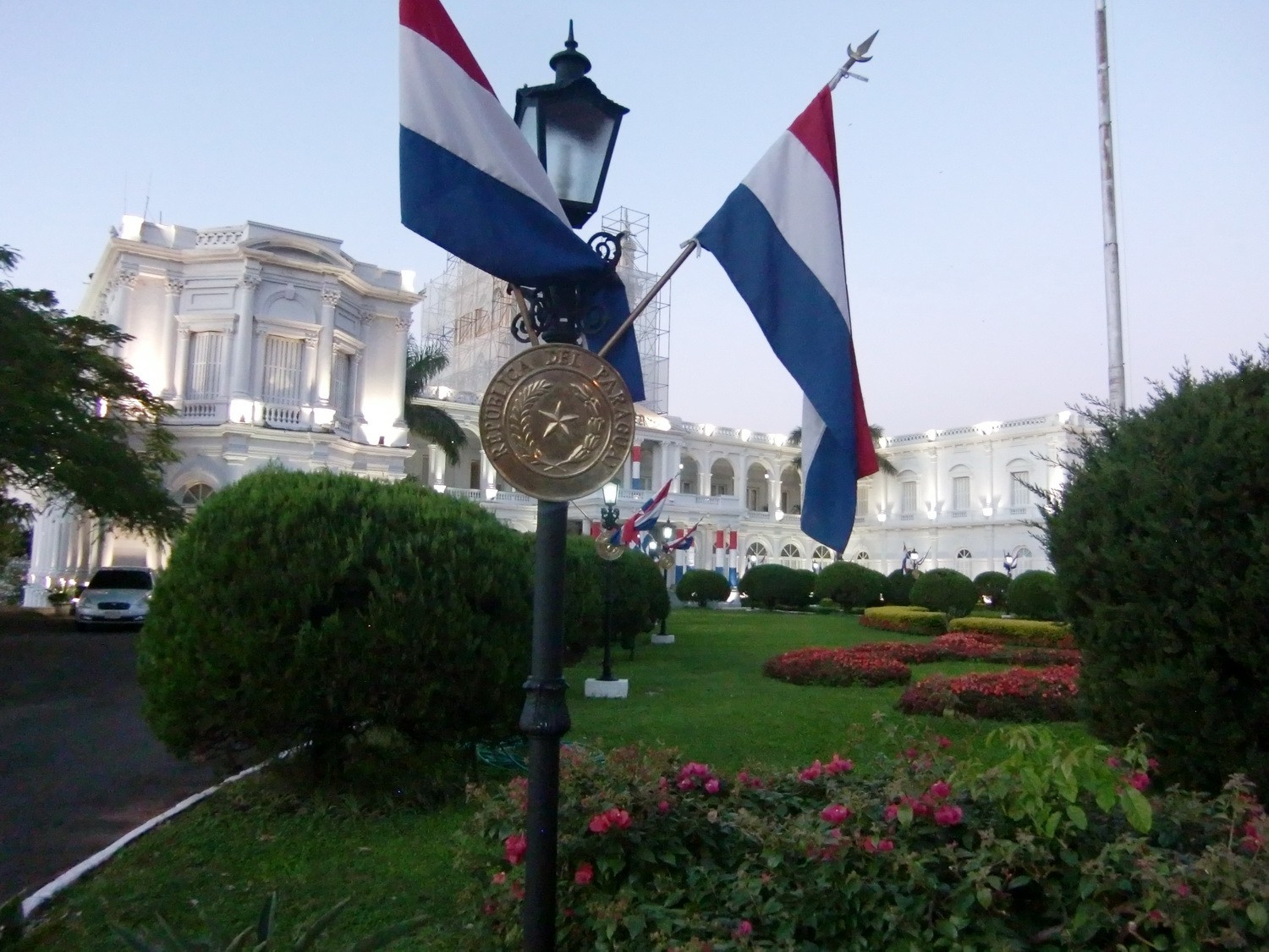 Government buildig of Paraguay